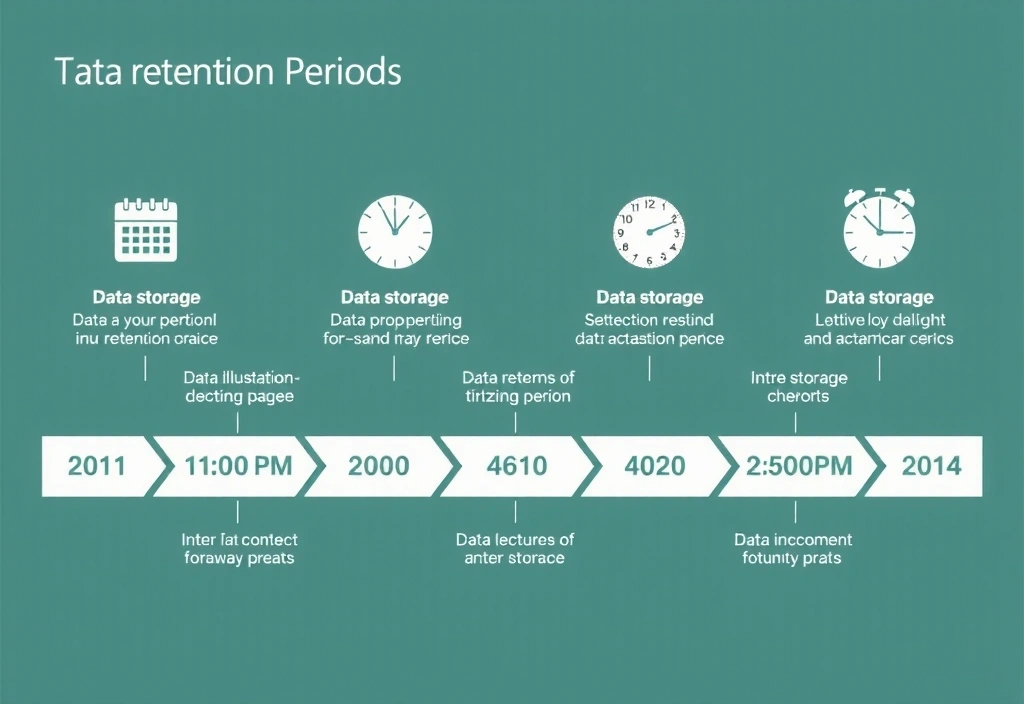 Cronologia de retenção de dados